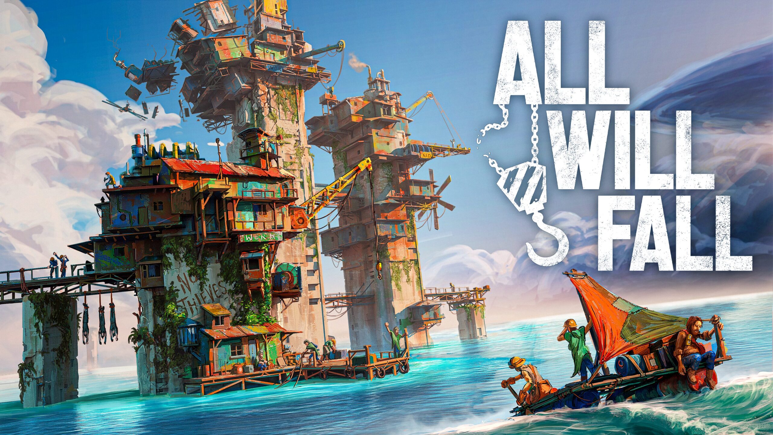 Post-apocalyptic city builder ALL WILL FALL announced for PC