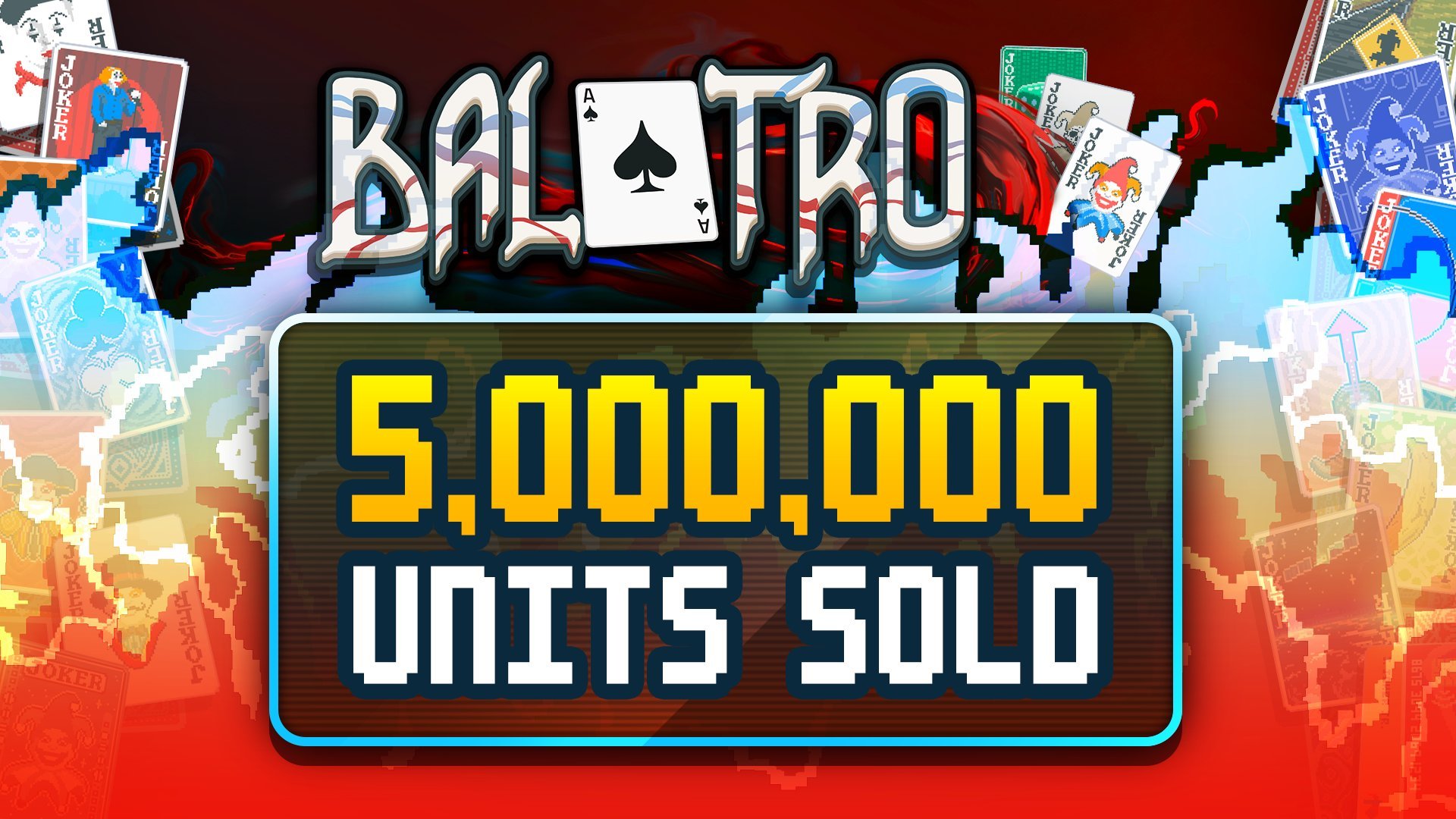 Balatro sales top five million