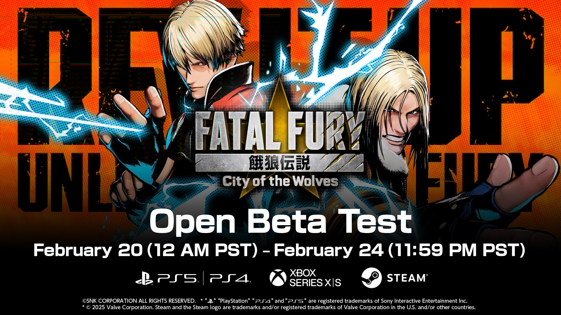 Fatal Fury: City of the Wolves open beta test set for February 20 to 24