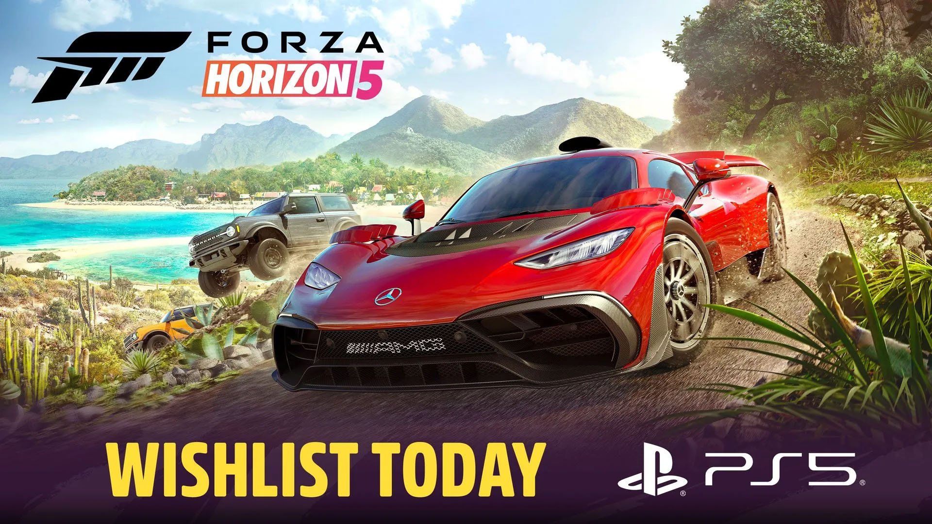 Forza Horizon 5 coming to PS5 this spring