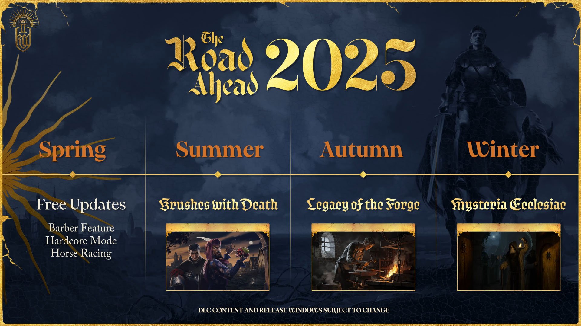 Kingdom Come: Deliverance II post-launch content roadmap announced