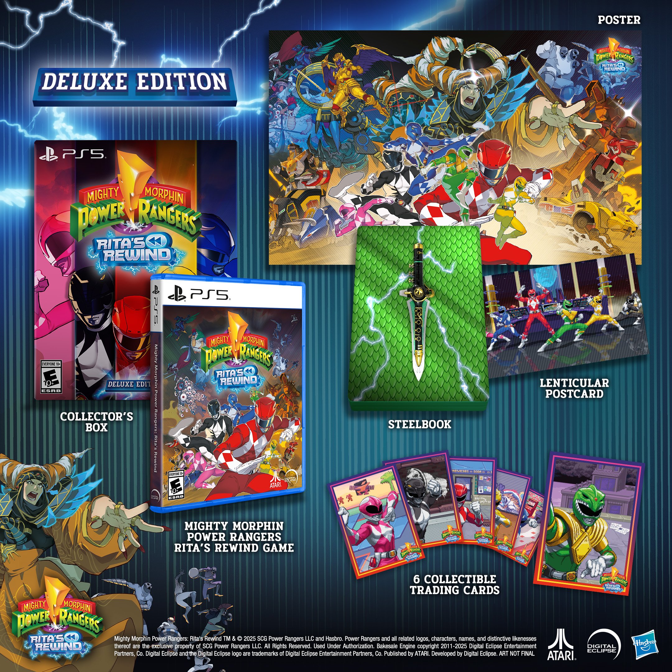 Mighty Morphin Power Rangers: Rita’s Rewind physical editions announced for PS5, Switch