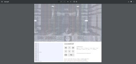 Random: Now You Can Play DOOM… Inside A PDF?