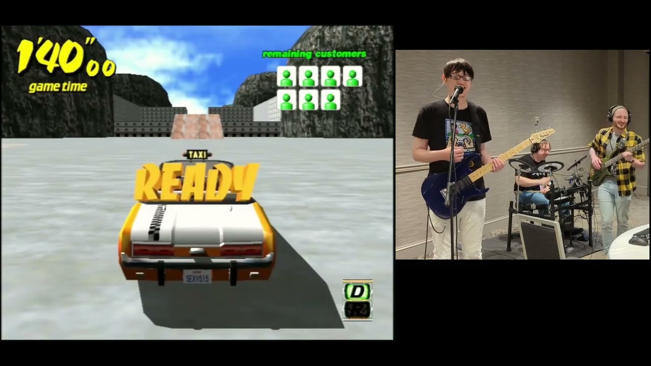 Crazy Taxi Returns To AGDQ After 10 Year Absence With The Help Of A Live Backing Band