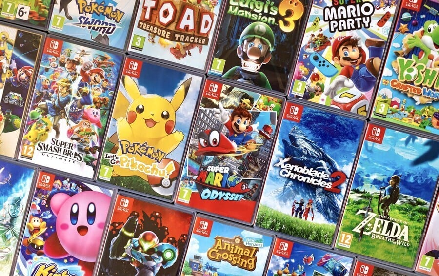 Rumour: Switch 2 Game Cases Might Take Up More Space On Your Shelf