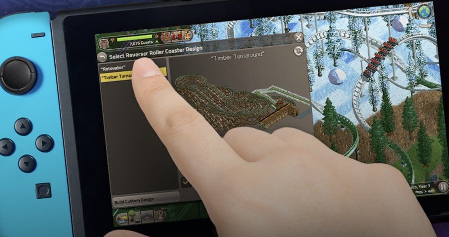 Rollercoaster Tycoon Classic Receives Much-Requested Touch Control Update