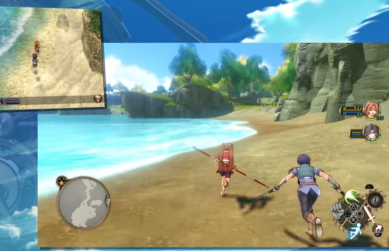 Trails in the Sky 1st Chapter gets a new gameplay trailer showcasing the new visuals compared to the original