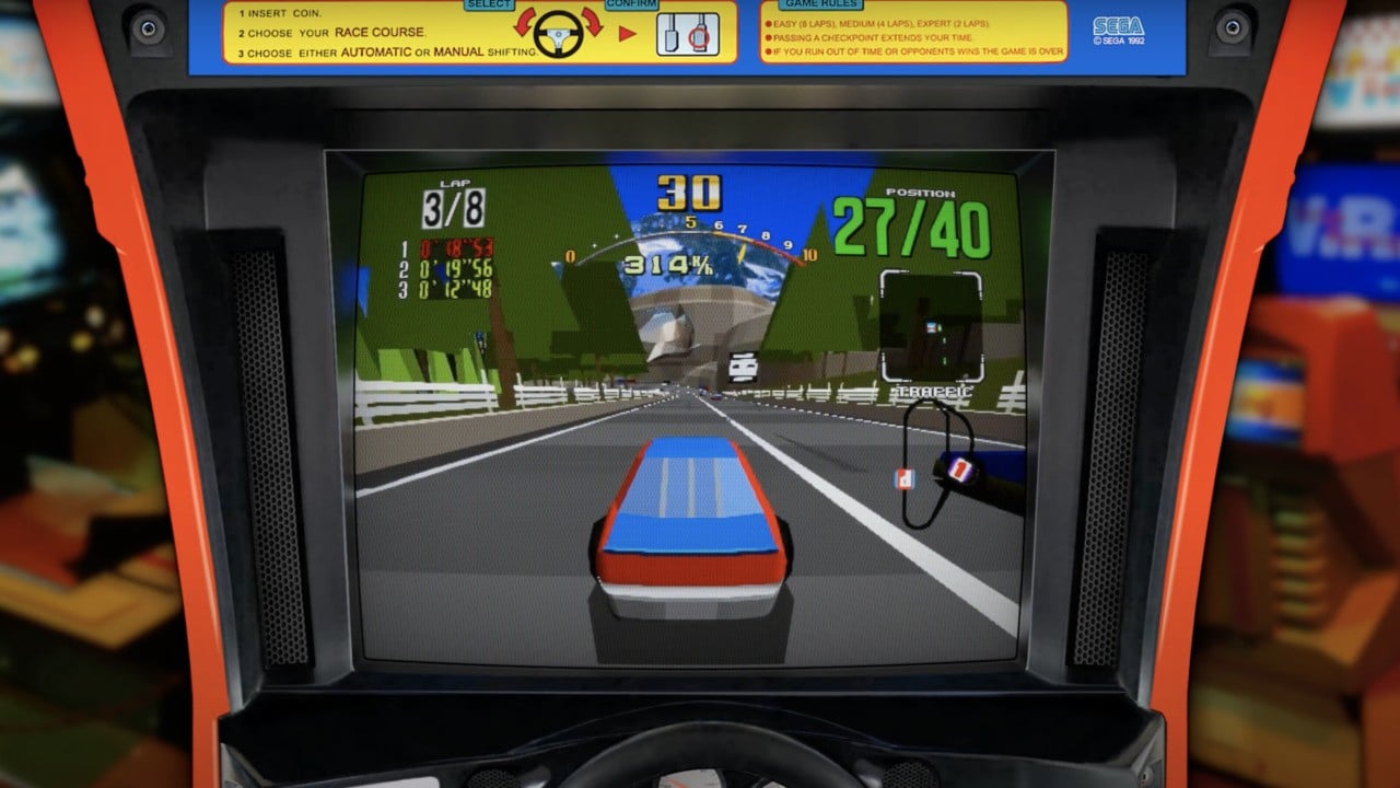 Fan Developer Gives Daytona USA A Virtua Racing-Style Makeover