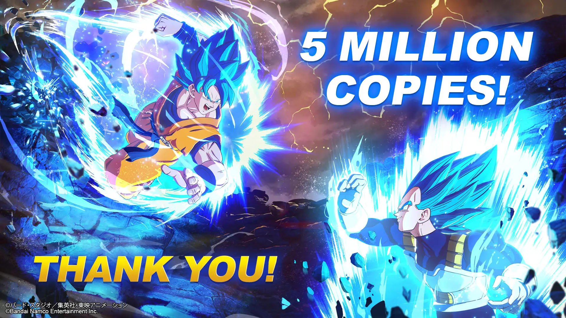 Dragon Ball: Sparking! ZERO sales top five million