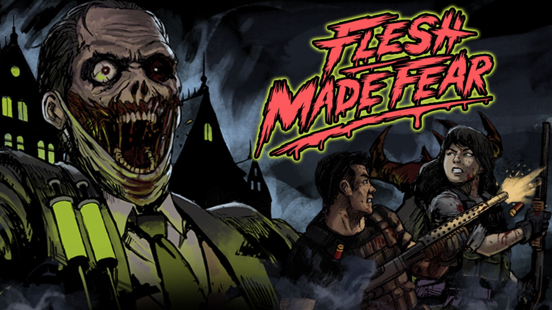 Retro-style survival horror game Flesh Made Fear announced for PC