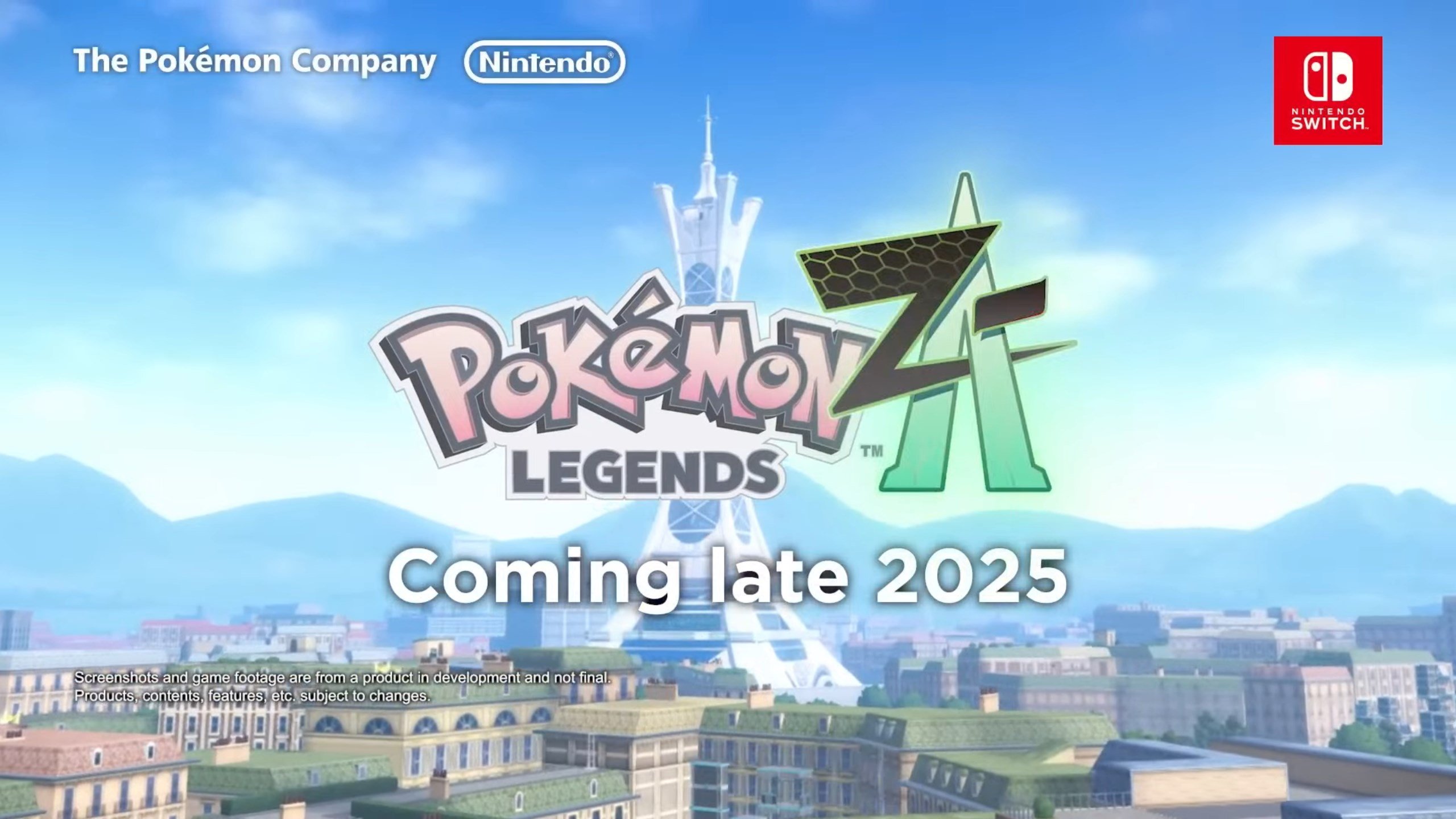 Pokémon Legends Z-A trailer details new mechanics, but no release date yet