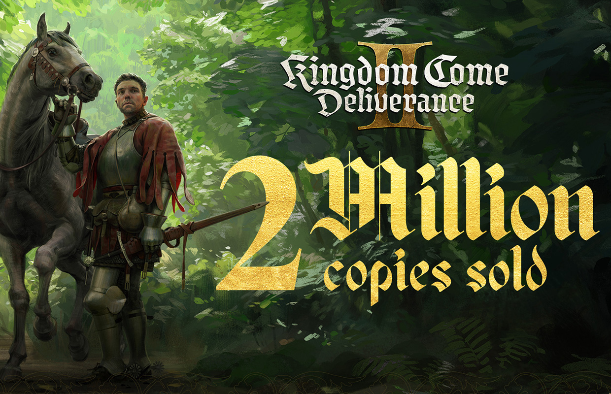 Kingdom Come Deliverance II Sells 2 million copies