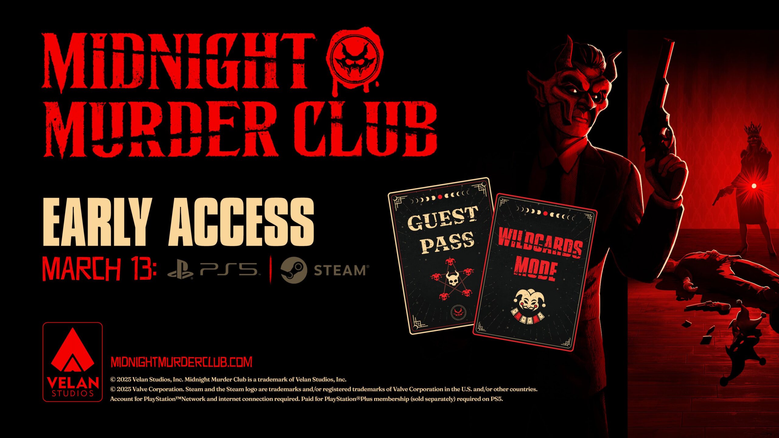 Midnight Murder Club launches in Early Access on March 13