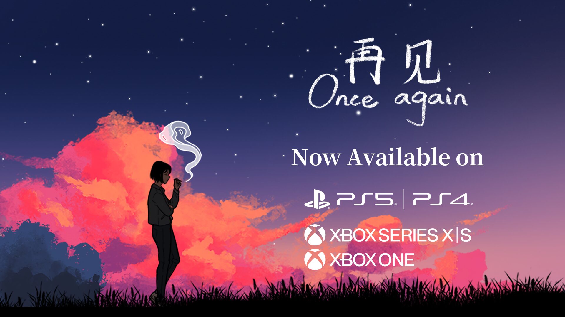 Once Again now available for PS5, Xbox Series, PS4, and Xbox One