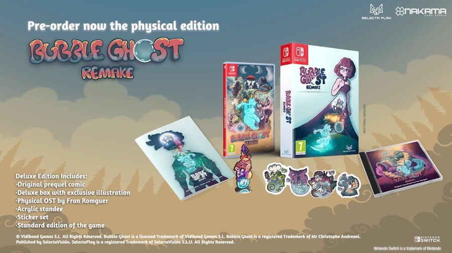 ‘Bubble Ghost Remake’ Floats Onto Nintendo Switch & Steam This March