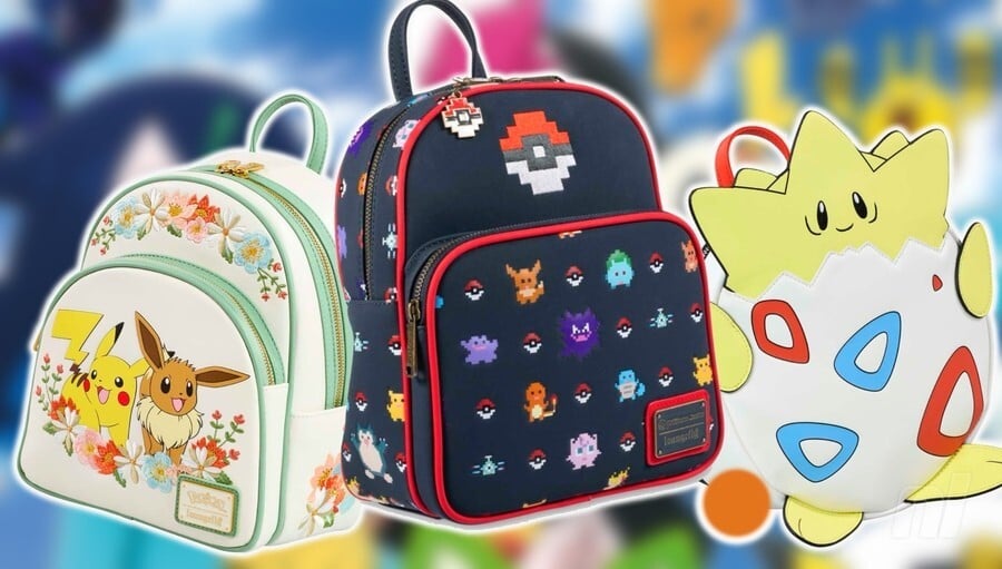 Pokémon Centre UK Releases Gorgeous New ‘Loungefly’ Backpack Range