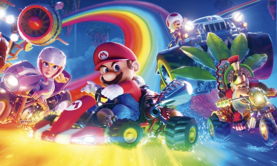 Random: Someone’s Created A Motorised Mario Kart LEGO Set