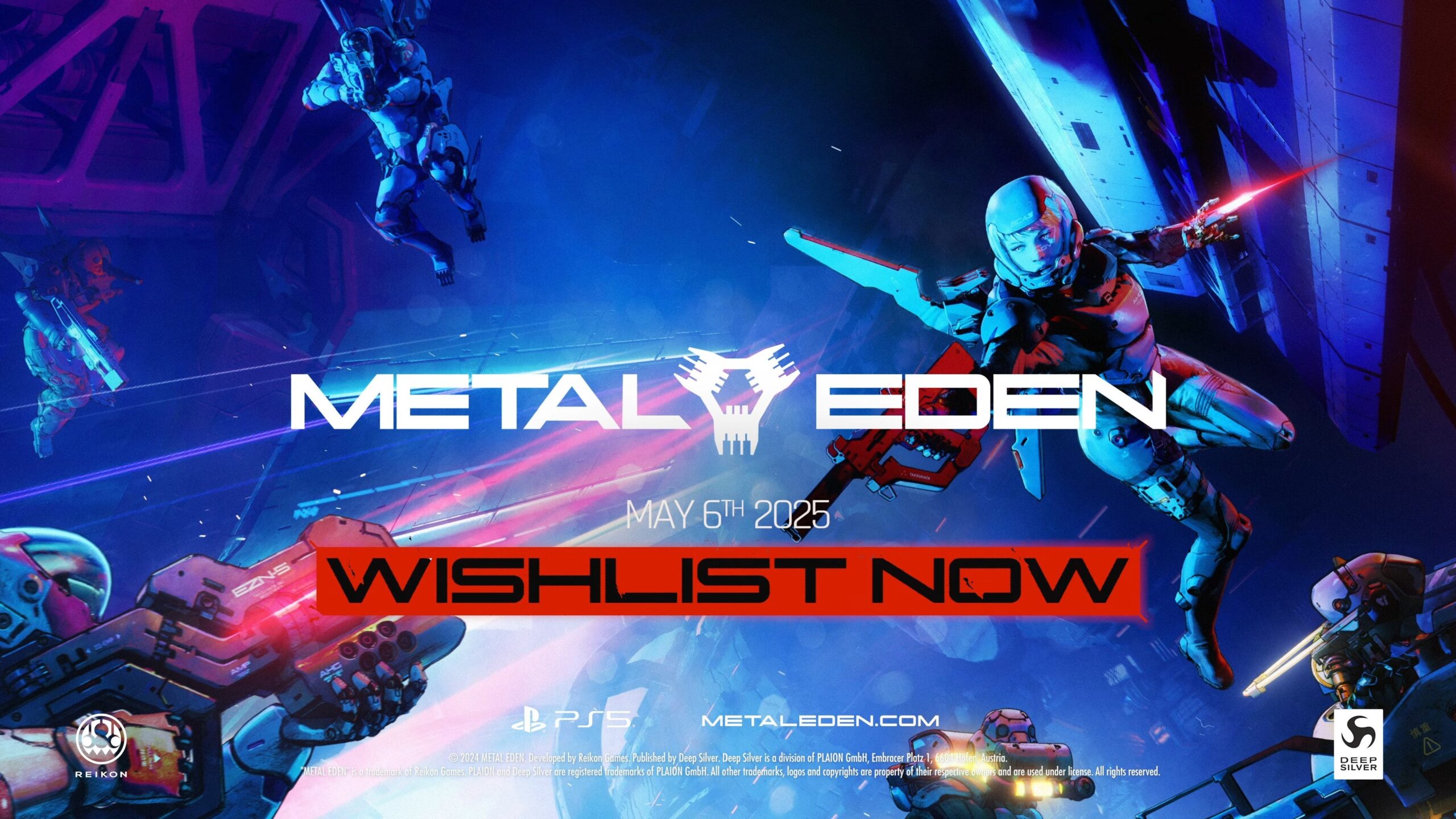 Sci-fi FPS Metal Eden has been revealed by Deep Silver