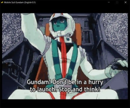 A 1995 Mobile Suit Gundam Game For The Sega Saturn Has Just Got A Fan Translation