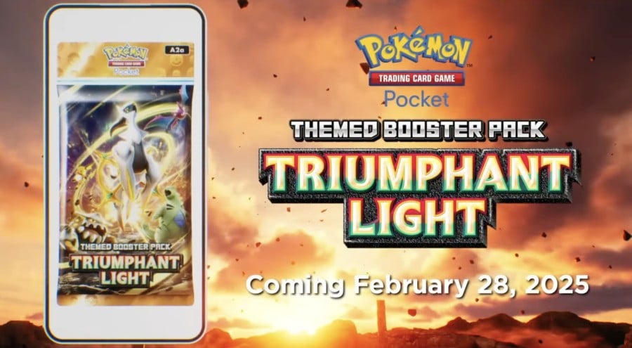 New Pokémon TCG Pocket Set ‘Triumphant Light’ Arrives Tomorrow