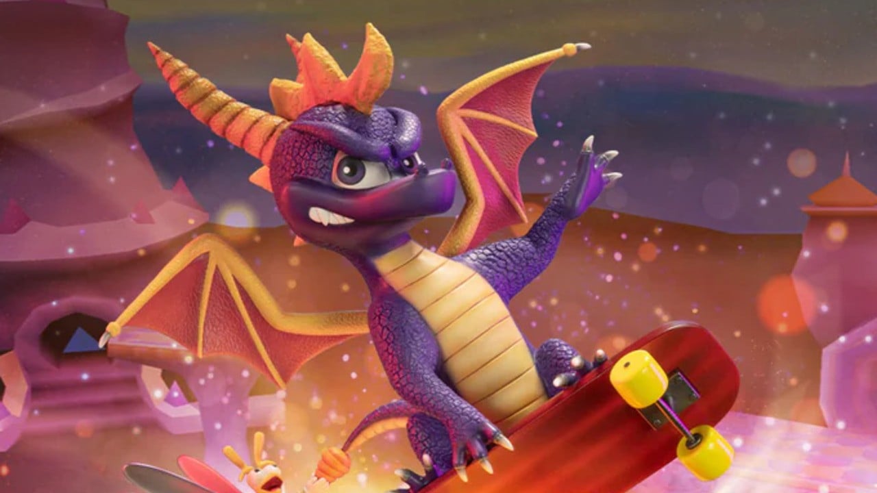 Spyro’s Stylish ‘Year Of The Dragon’ Skateboard Statue Is Now Available To Pre-Order