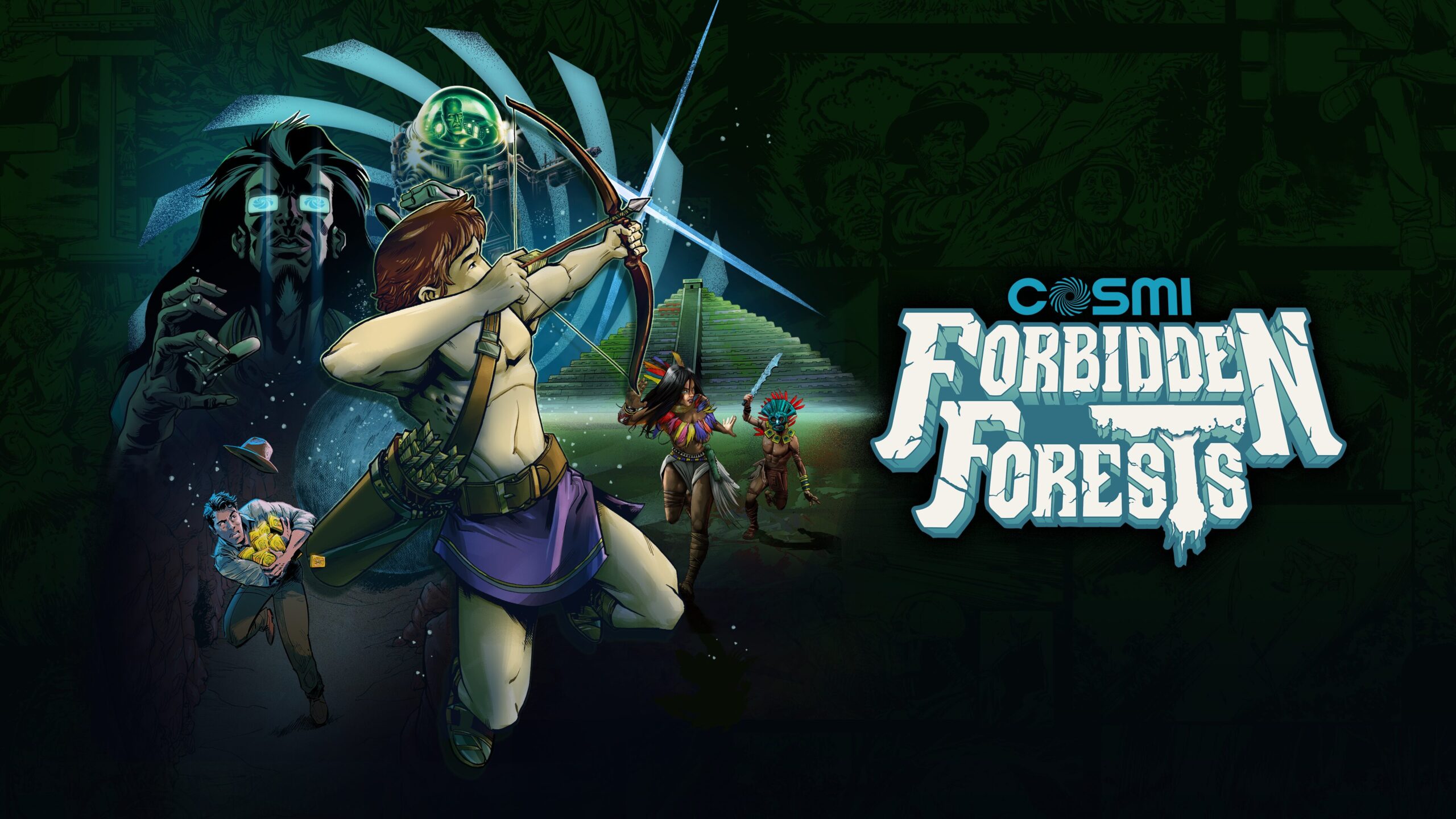 Commodore 64 game collection Cosmi: Forbidden Forests announced for PS5, Switch, and PC