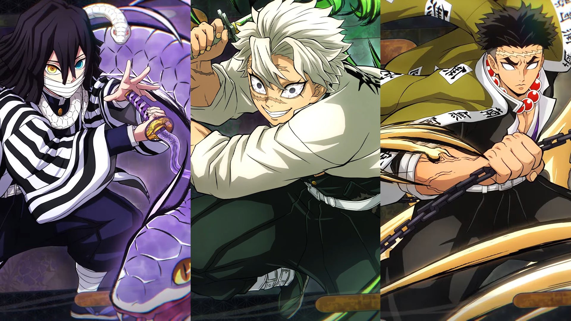 Demon Slayer: Kimetsu no Yaiba – The Hinokami Chronicles 2 character trailers – Obanai Iguro, Sanemi Shinazugawa, and Gyomei Himejima