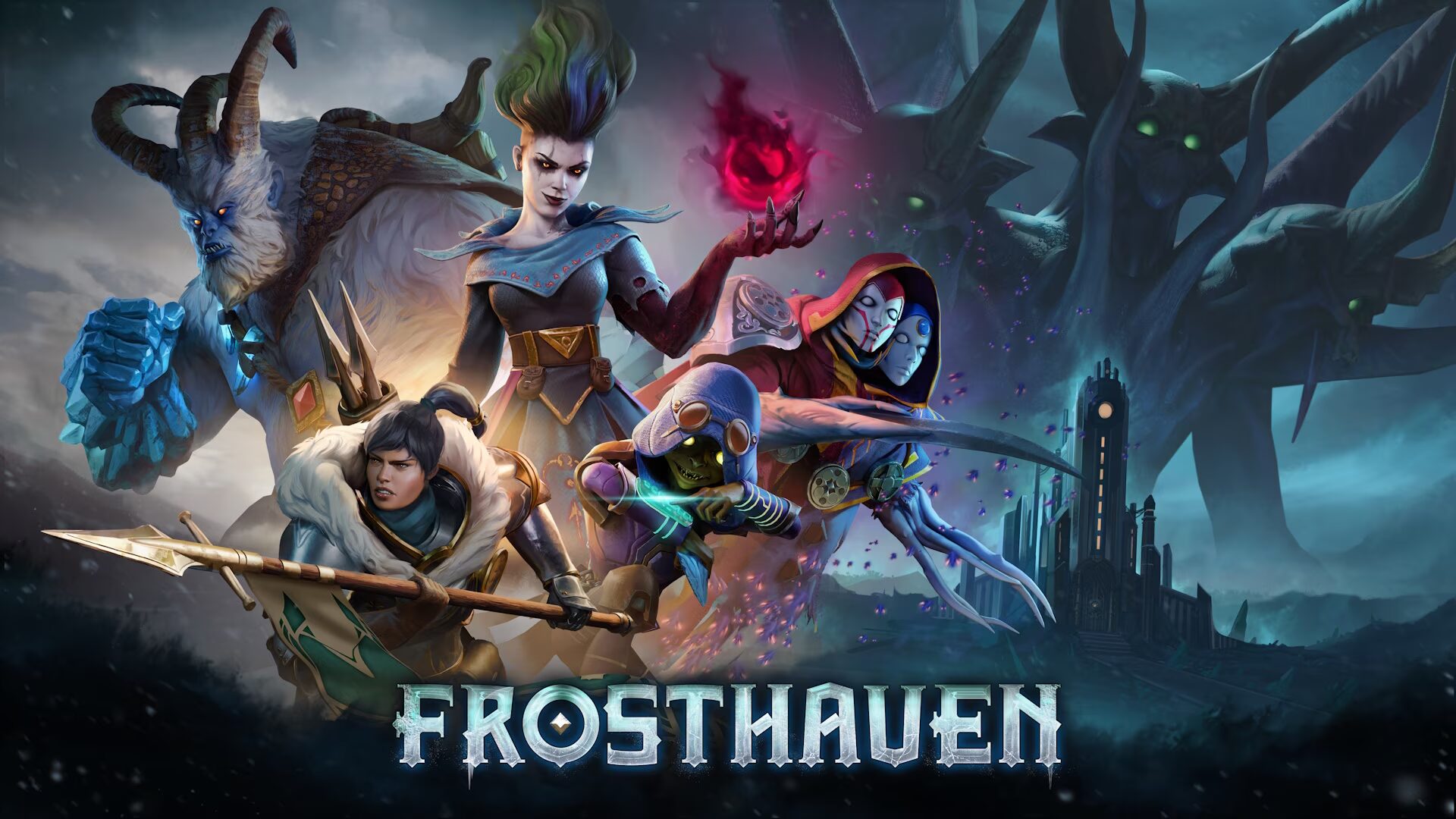 Dark fantasy tactical RPG Frosthaven announced for PC