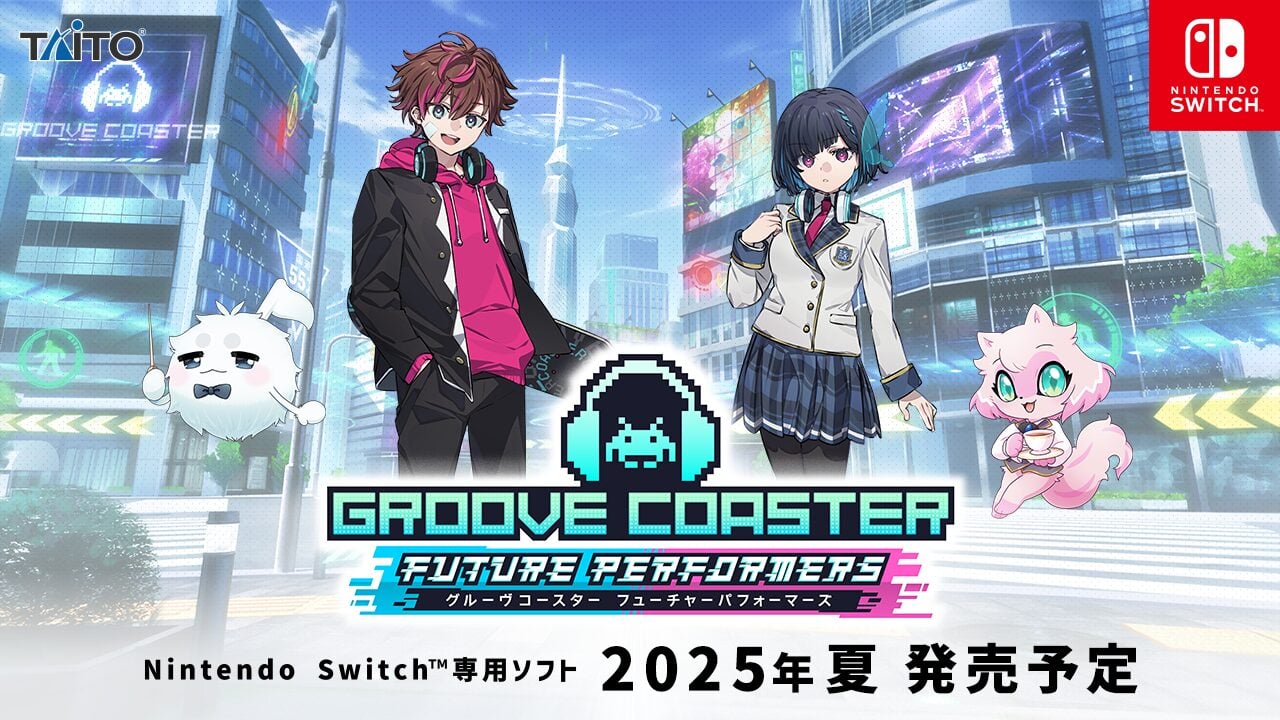 Groove Coaster: Future Performers launches this summer in Japan