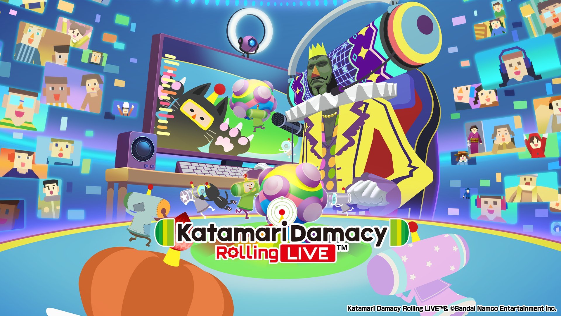 Katamari Damacy Rolling LIVE announced for Apple Arcade