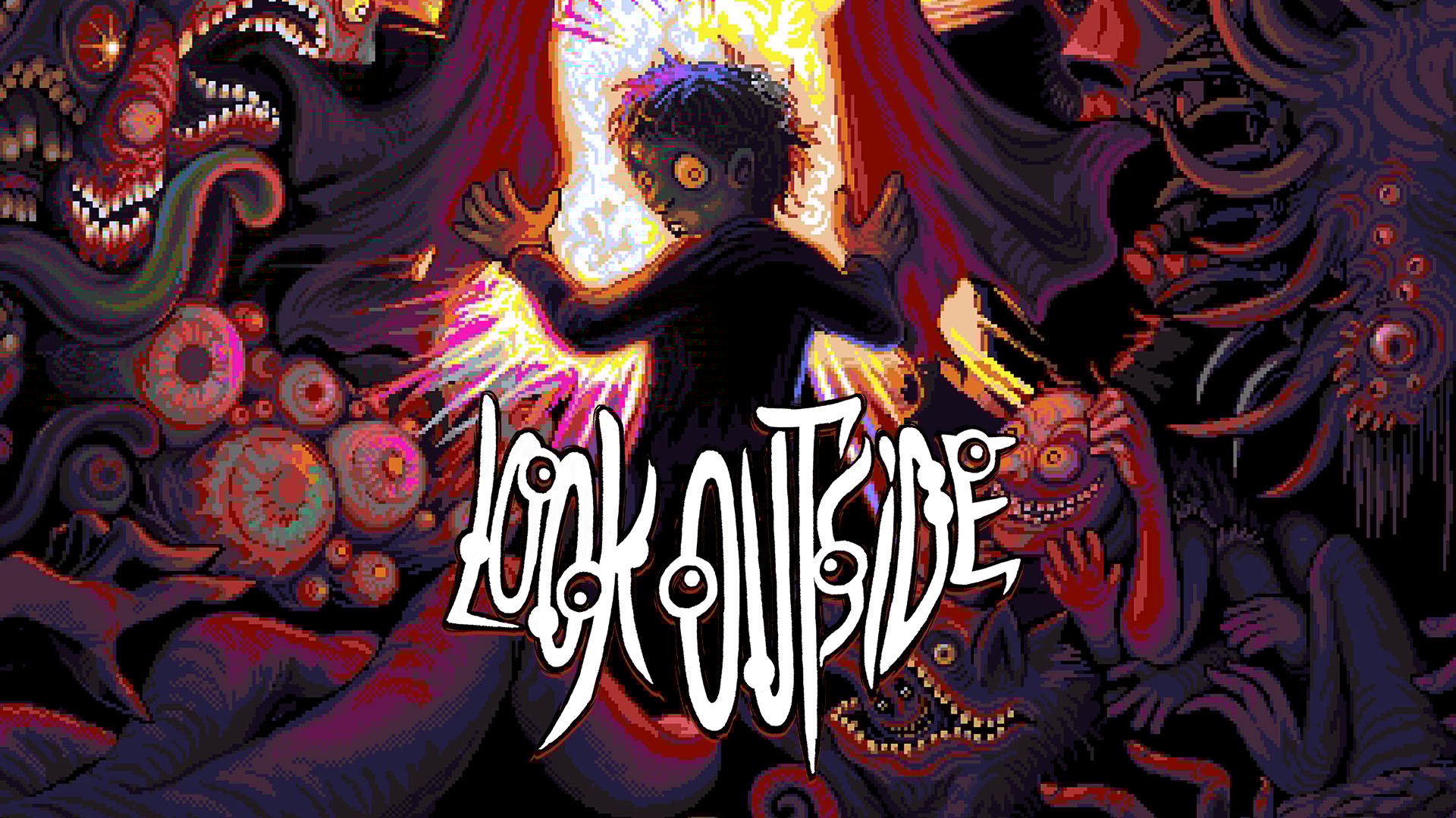 Devolver Digital and Francis Coulombe announce pixel art survival horror RPG Look Outside for PC, now available