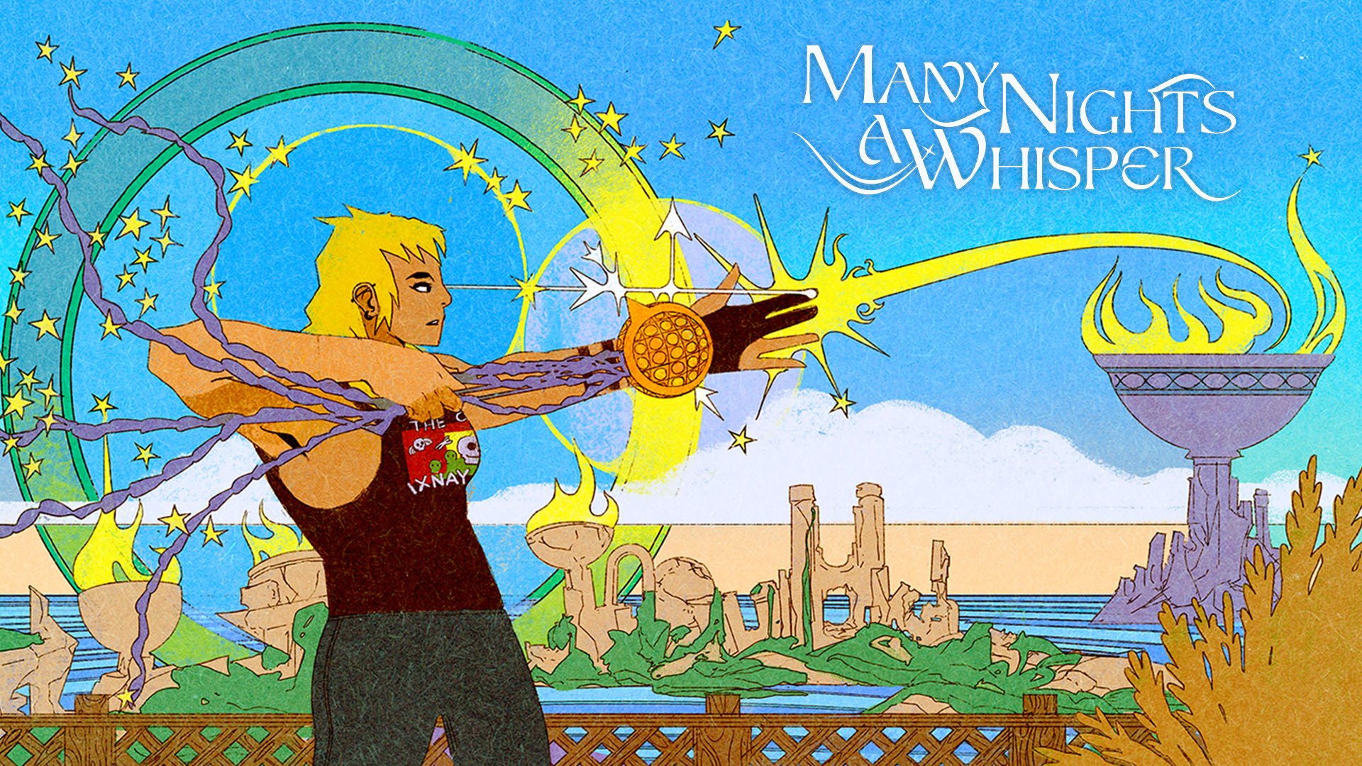 Short meditative archery game Many Nights a Whisper announced for PC