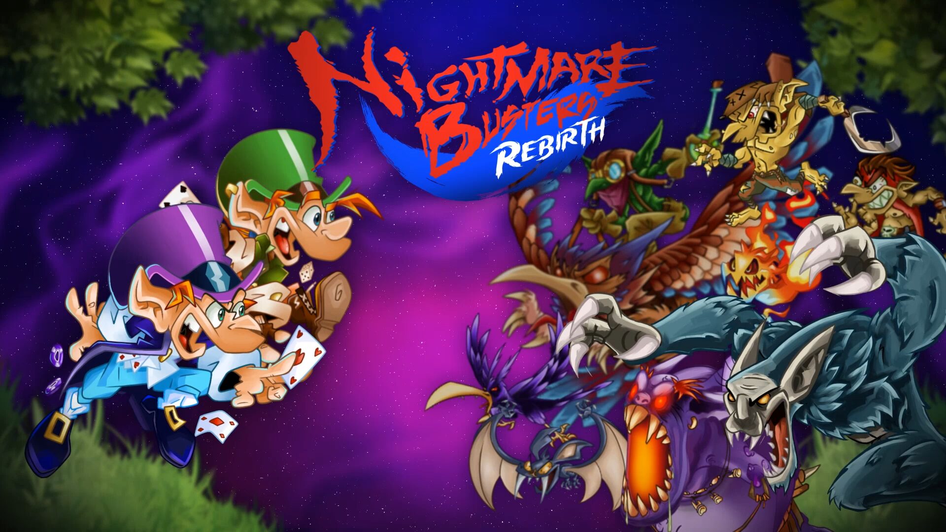 Nightmare Busters Rebirth reveal trailer, Kickstarter campaign coming soon