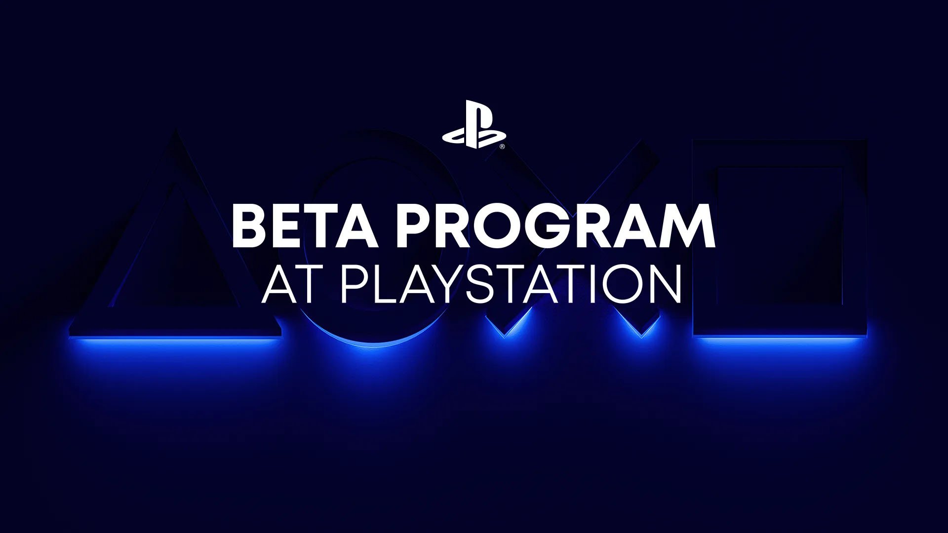 PlayStation Beta Program announced