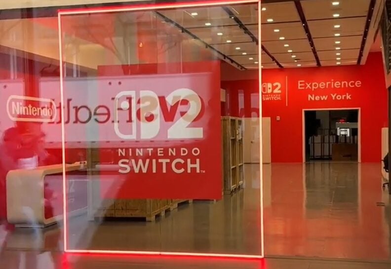 Camera phone footage shows first glimpse at Nintendo Switch 2’s New York event