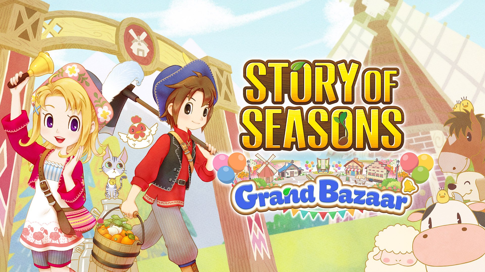 Story of Seasons: Grand Bazaar announced for Switch, PC