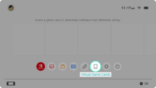 Virtual Game Cards digital games management system announced for Switch, Switch 2
