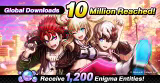 TRIBE NINE tops 10 million downloads