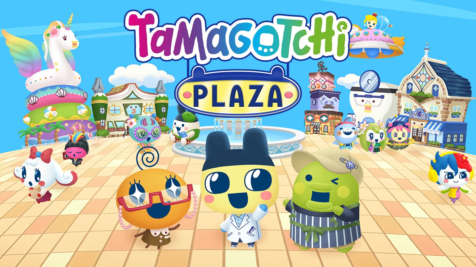 Tamagotchi Plaza announced for Switch