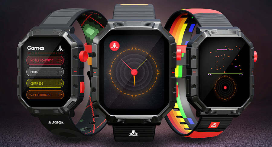 This New Atari Watch Sets Out To Combine The Worlds Of Retro Gaming & Fitness Tracking