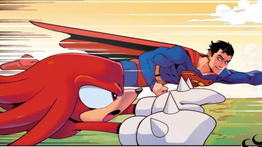 DC x Sonic the Hedgehog Is the Comic Book Crossover We Never Knew We Needed