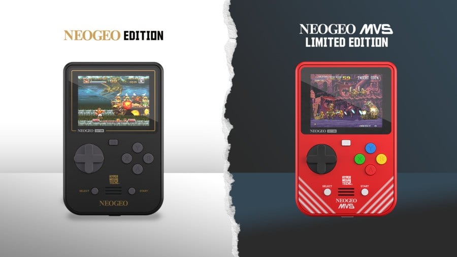 Evercade’s First Neo Geo Products Are A Handheld And Game Collection Cartridge