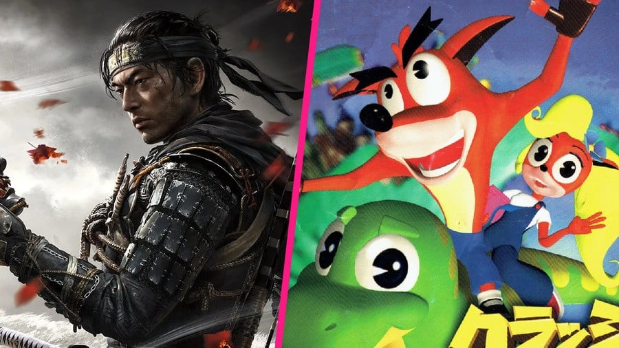 Ghost Of Tsushima Hit A Sales Milestone In Japan Only Before Met By Crash Bandicoot 3