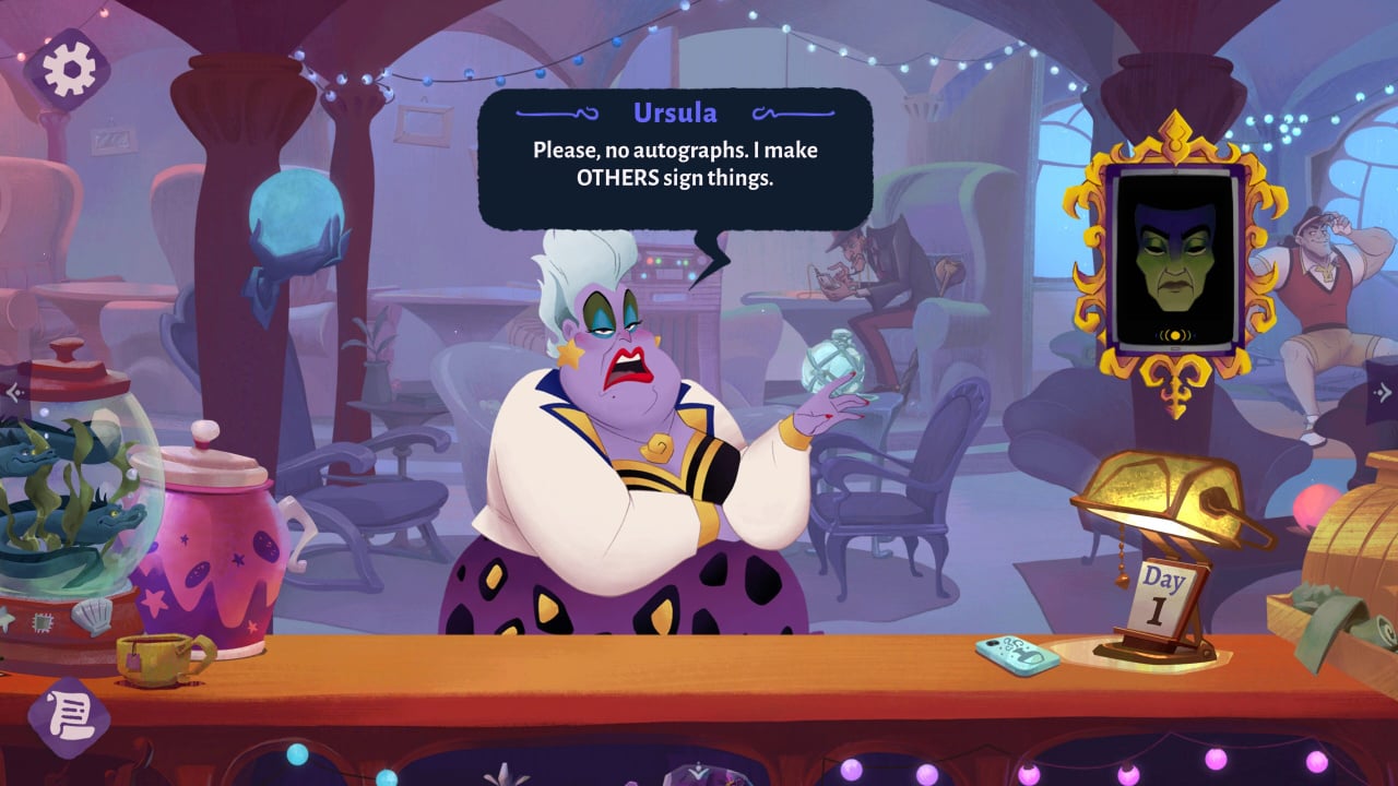 Disney Villains Cursed Café Is Coffee Talk with Iconic Antagonists, Out Now on PS5