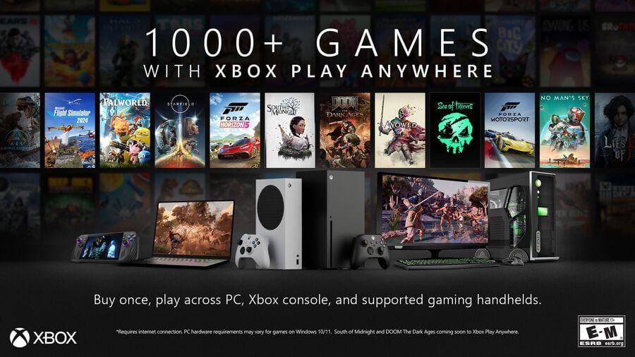 Microsoft Shares Updated ‘Xbox Play Anywhere’ Games List As It Unifies Console & PC