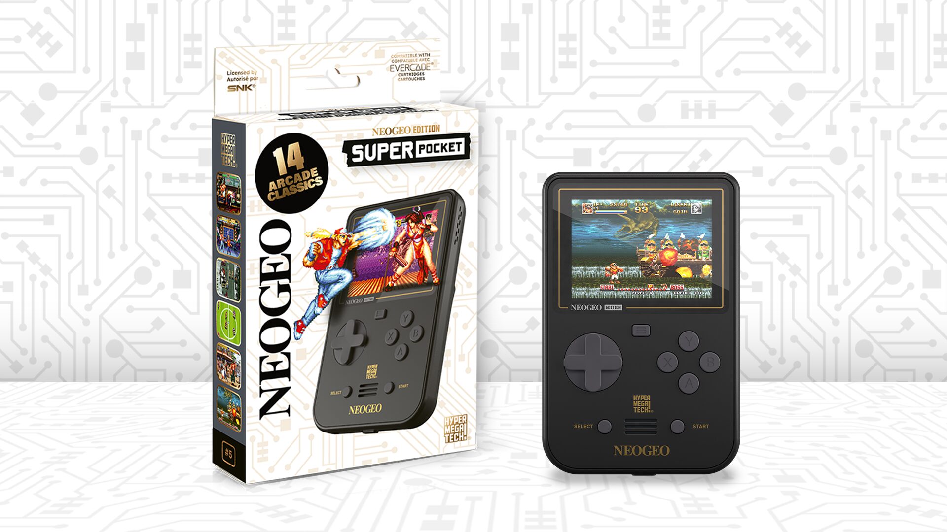Evercade is releasing a Neo Geo cartridge and handheld
