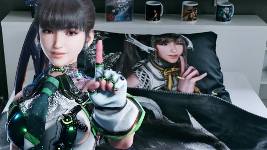 Random: This Stellar Blade Super Fan Sleeps with Eve Every Night