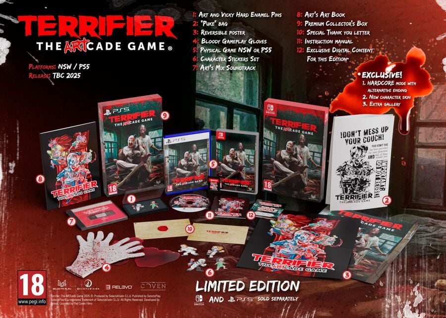 ICYMI, Yes, A Blood-Soaked ‘Terrifier’ Game Is Coming To Switch