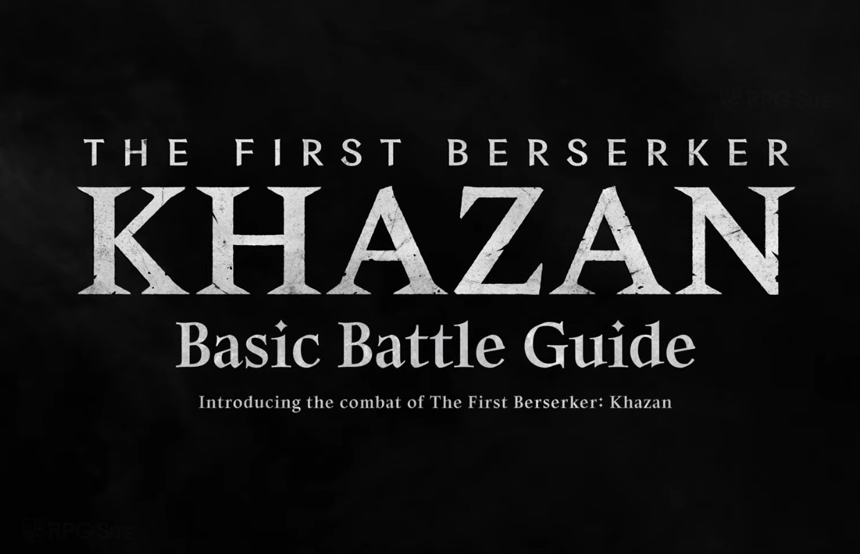 New trailer for The First Berserker: Khazan goes over basic battle skills and mechanics