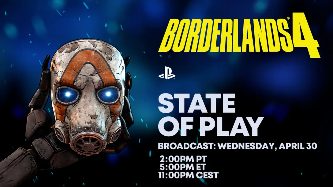 The Borderlands 4 PlayStation State of Play is coming this week